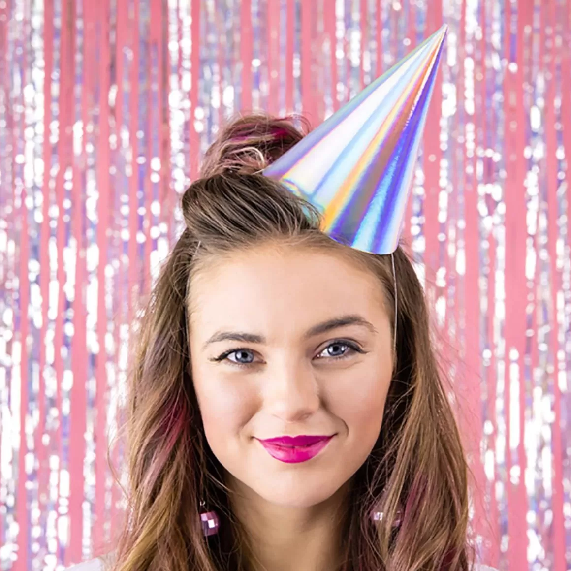 PARTYDECO Czapeczki Opal 6 Szt. 16 Cm