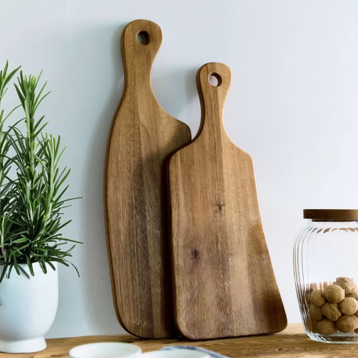 HOMLA Deska Mooka Drewniana Nieregularna 45X20Cm