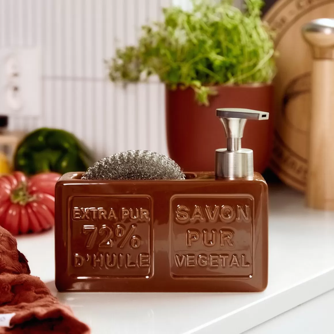 HOMLA Dozownik Tork Z Gabka 15X18 Cm