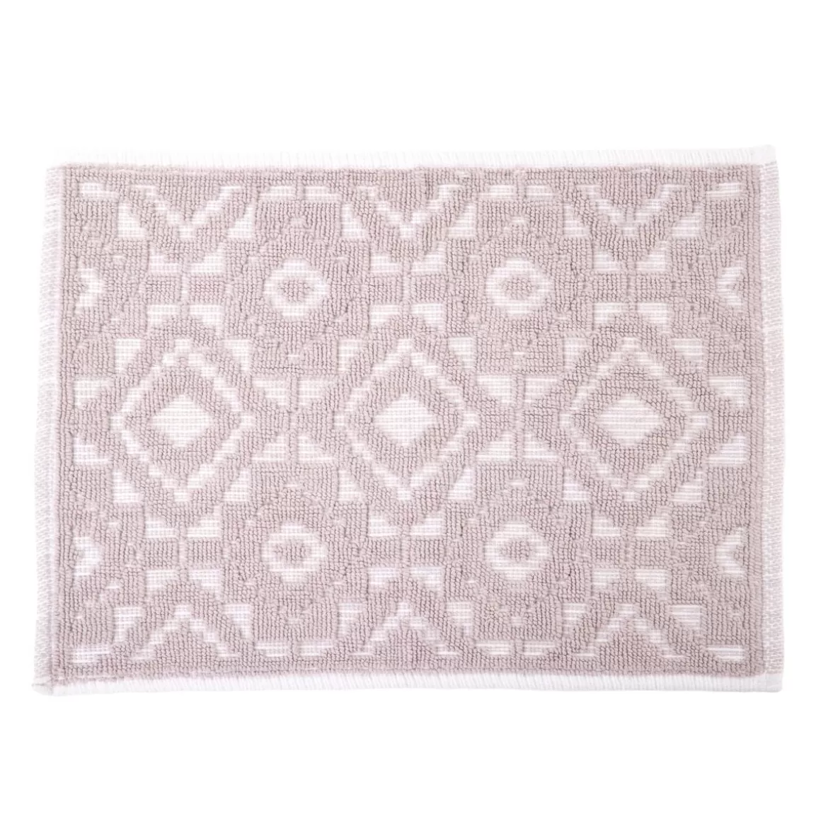 HOMLA Dywanik Dean Zakardowy Bezowy W Listki 50X70Cm