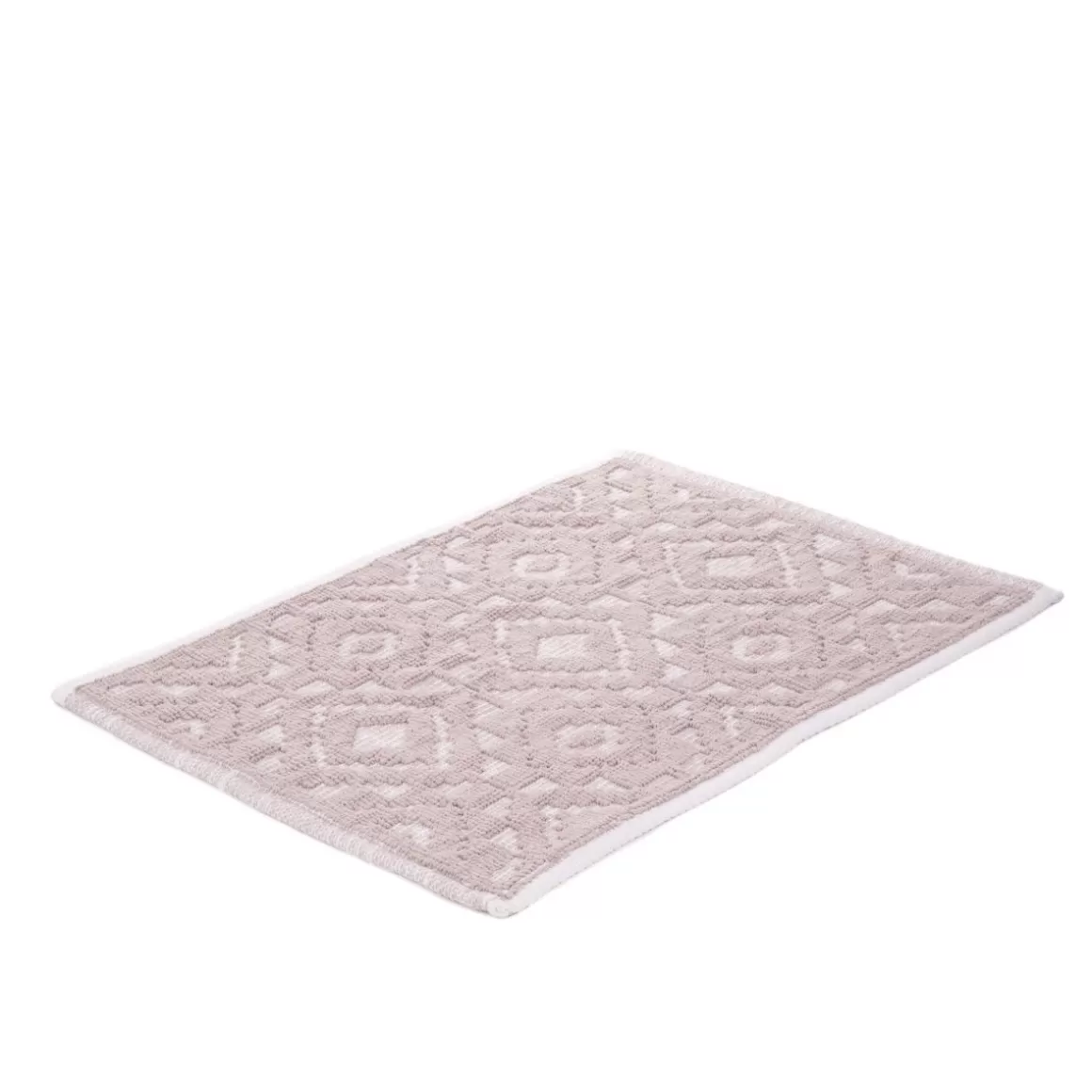 HOMLA Dywanik Dean Zakardowy Bezowy W Listki 50X70Cm