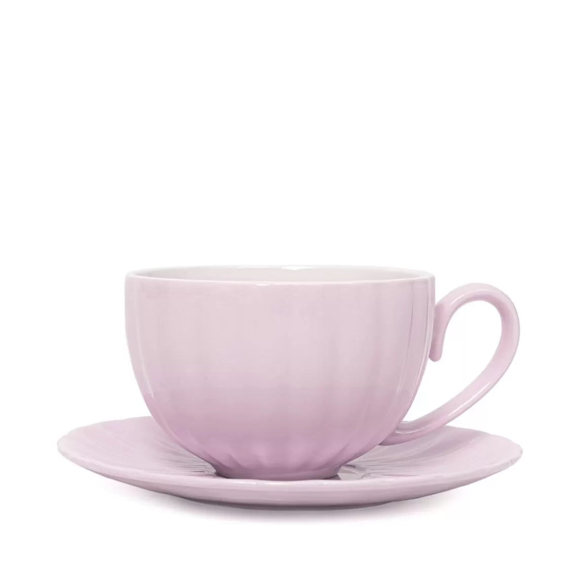 HOMLA Filizanka Mina Ze Spodkiem Fioletowa 0,28 L