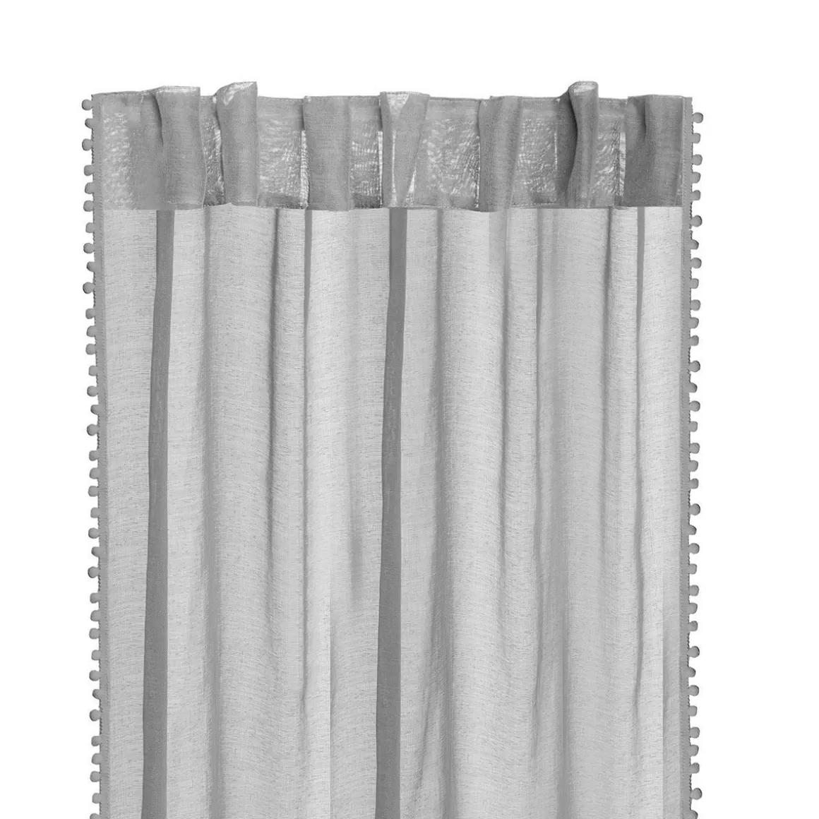 firanka_adi_z_pomponikami_szara_x_cm_6.webp HOMLA Firanka Adi Z Pomponikami Szara 140X250 Cm