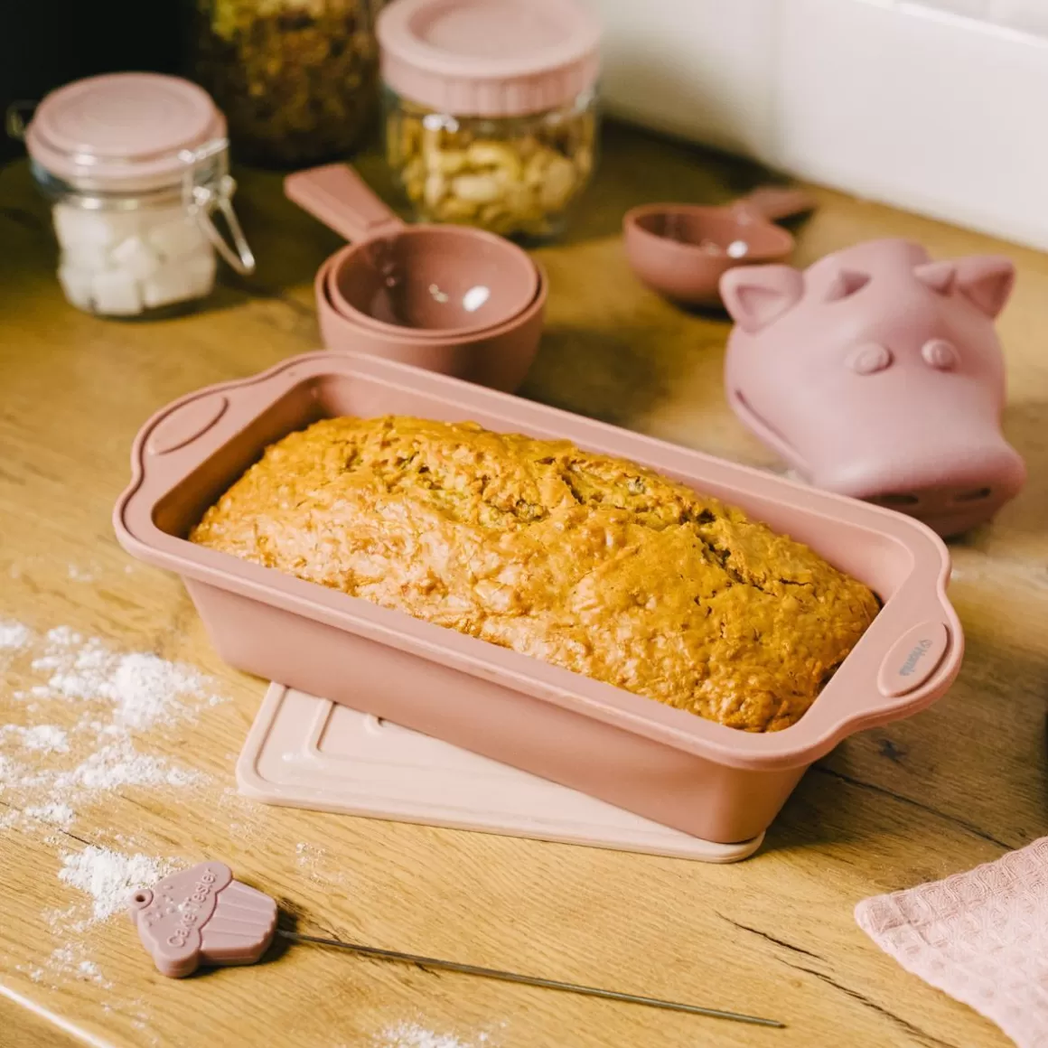 HOMLA Forma Easy Bake Prostokatna Silikonowa 30X14 Cm