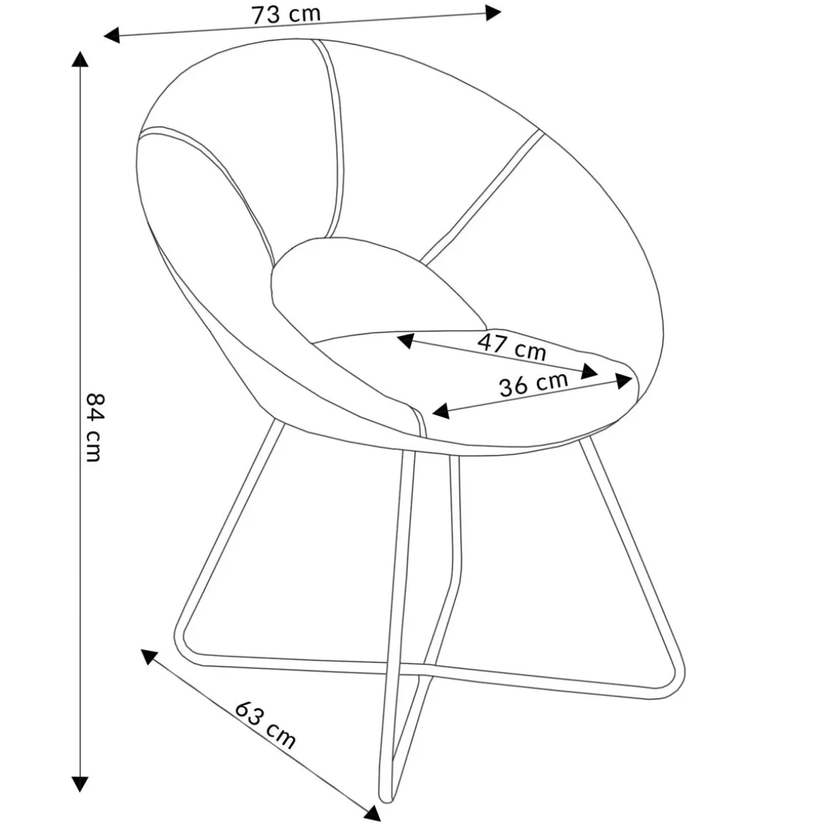 fotel_jared_welurowy_xx_cm_6-1.webp HOMLA Fotel Jared Welurowy 73X47X84 Cm