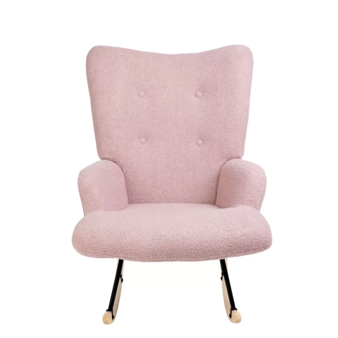 fotel_moss_teddy_boucle_bujany_rozowy_w_tkaninie_teddy_boucle_xx_cm_2.webp HOMLA Fotel Moss Teddy Boucle Bujany Rozowy W Tkaninie Teddy Boucle 72X73X92 Cm