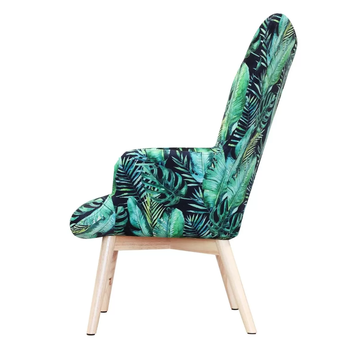 fotel_moss_welurowy_z_motywem_lisci_xcm_2.webp HOMLA Fotel Moss Welurowy Z Motywem Lisci 70X95Cm