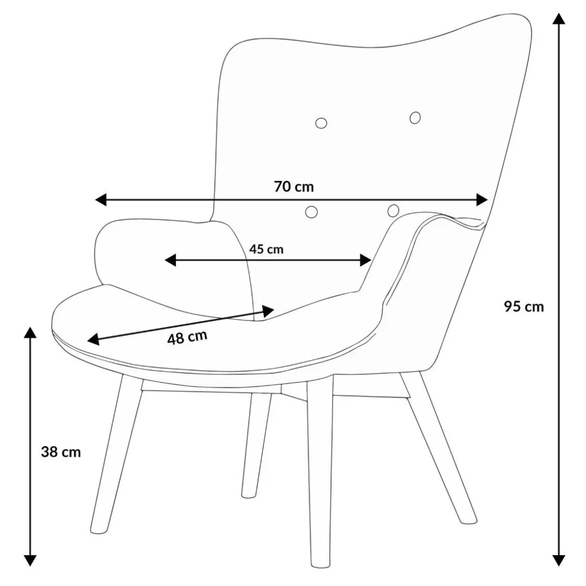 fotel_moss_welurowy_z_motywem_lisci_xcm_3.webp HOMLA Fotel Moss Welurowy Z Motywem Lisci 70X95Cm