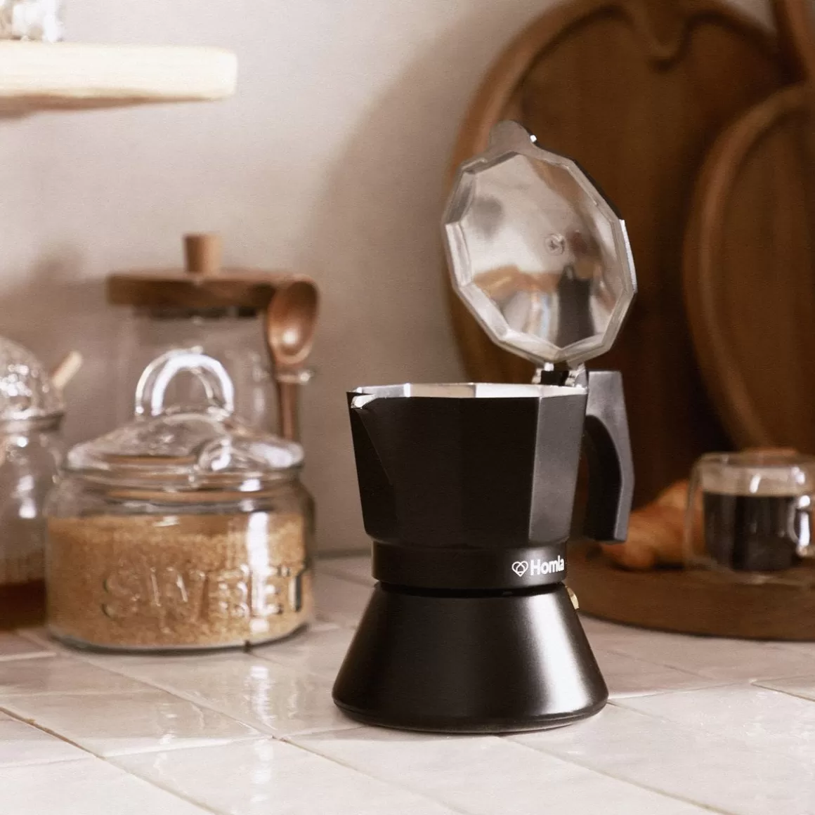 kawiarka_mia_mokka_czarna__cups_7.webp HOMLA Kawiarka Mia Mokka Czarna 3 Cups