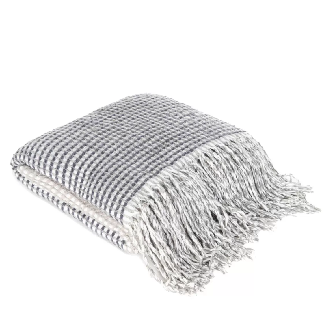 HOMLA Koc Sigli Dwustronny Szary 130X170 Cm