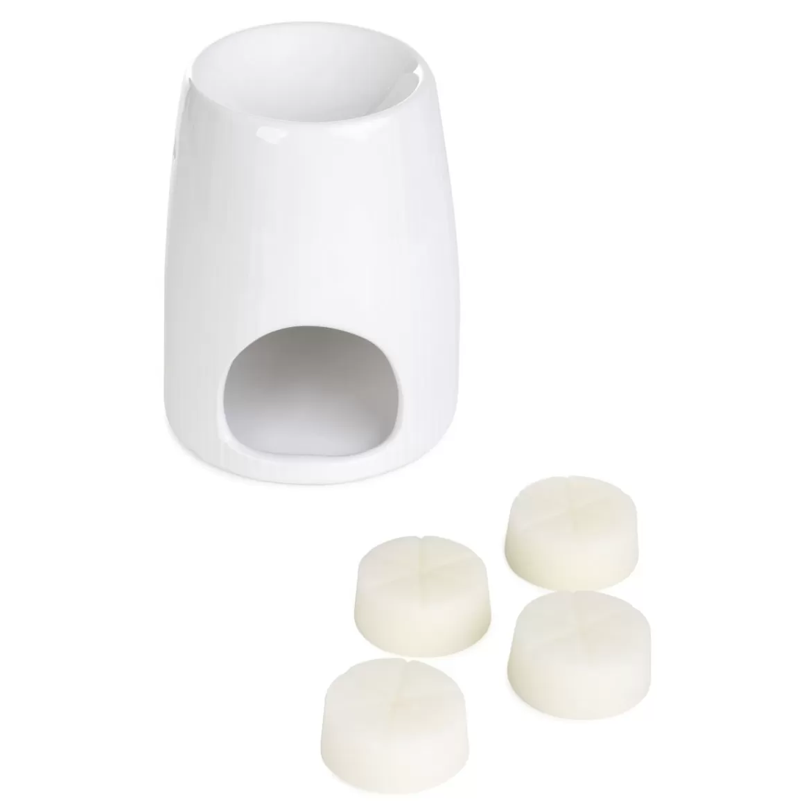 HOMLA Komienk Ceramiczny Fires Z Woskiem Fresh Linen 10X12,5 Cm 22G