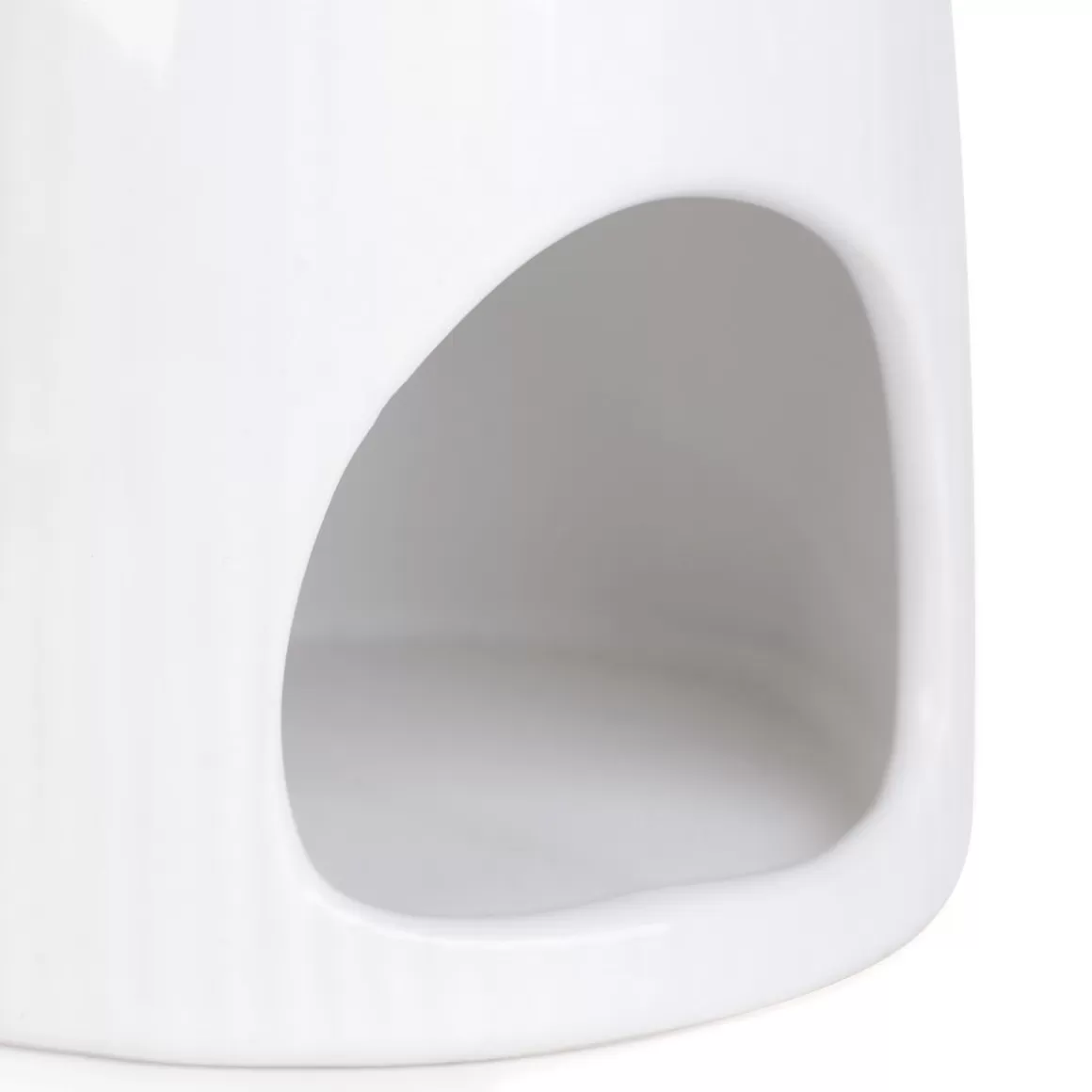 HOMLA Komienk Ceramiczny Fires Z Woskiem Fresh Linen 10X12,5 Cm 22G