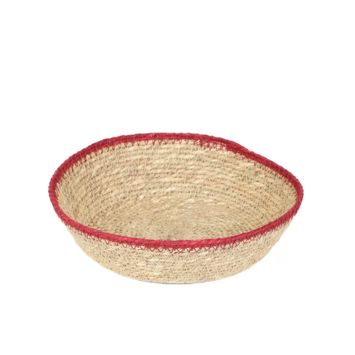 HOMLA Kosz Do Przechowywania Clary Naturalny Z Trawy Morskiej 20X20X5 Cm