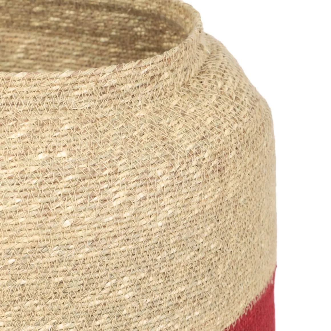 HOMLA Kosz Do Przechowywania Regin W Kolorowe Paski 35X35X45 Cm