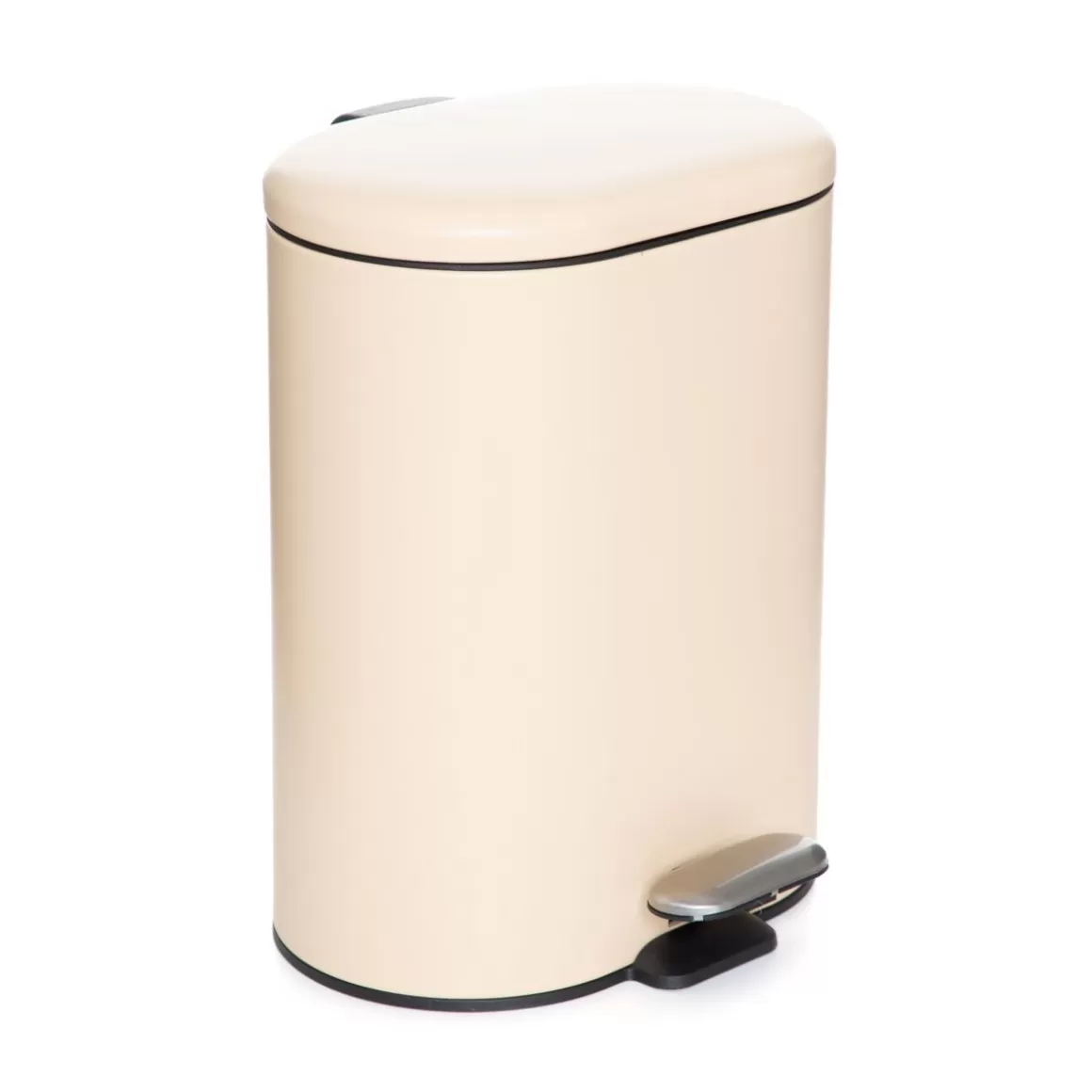 HOMLA Kosz Lazienkowy Faustie Bezowy 24X22X31.2 Cm