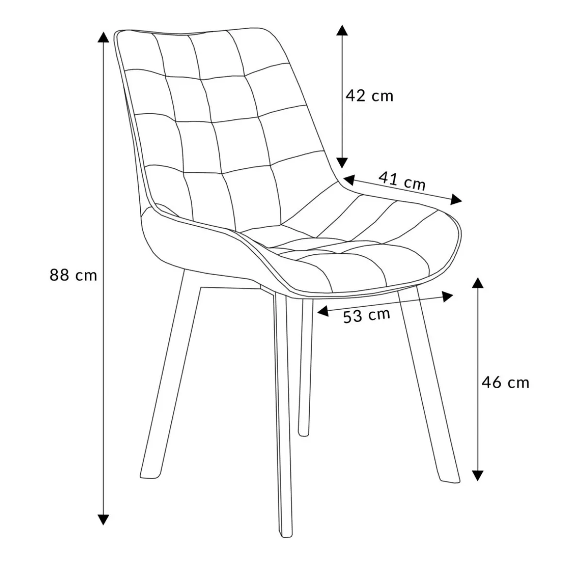 krzeslo_colin_welurowe_zielone_xx_cm_5.webp HOMLA Krzeslo Colin Welurowe Zielone 53X61X88 Cm