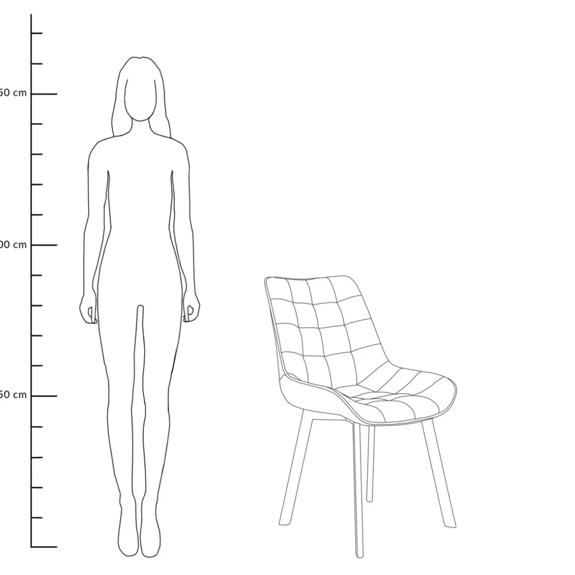 krzeslo_colin_welurowe_zielone_xx_cm_6.webp HOMLA Krzeslo Colin Welurowe Zielone 53X61X88 Cm