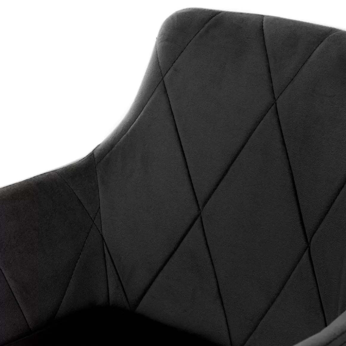 krzeslo_fellice_welurowe_czarne_xx_cm_5.webp HOMLA Krzeslo Fellice Welurowe Czarne 56X61X86 Cm