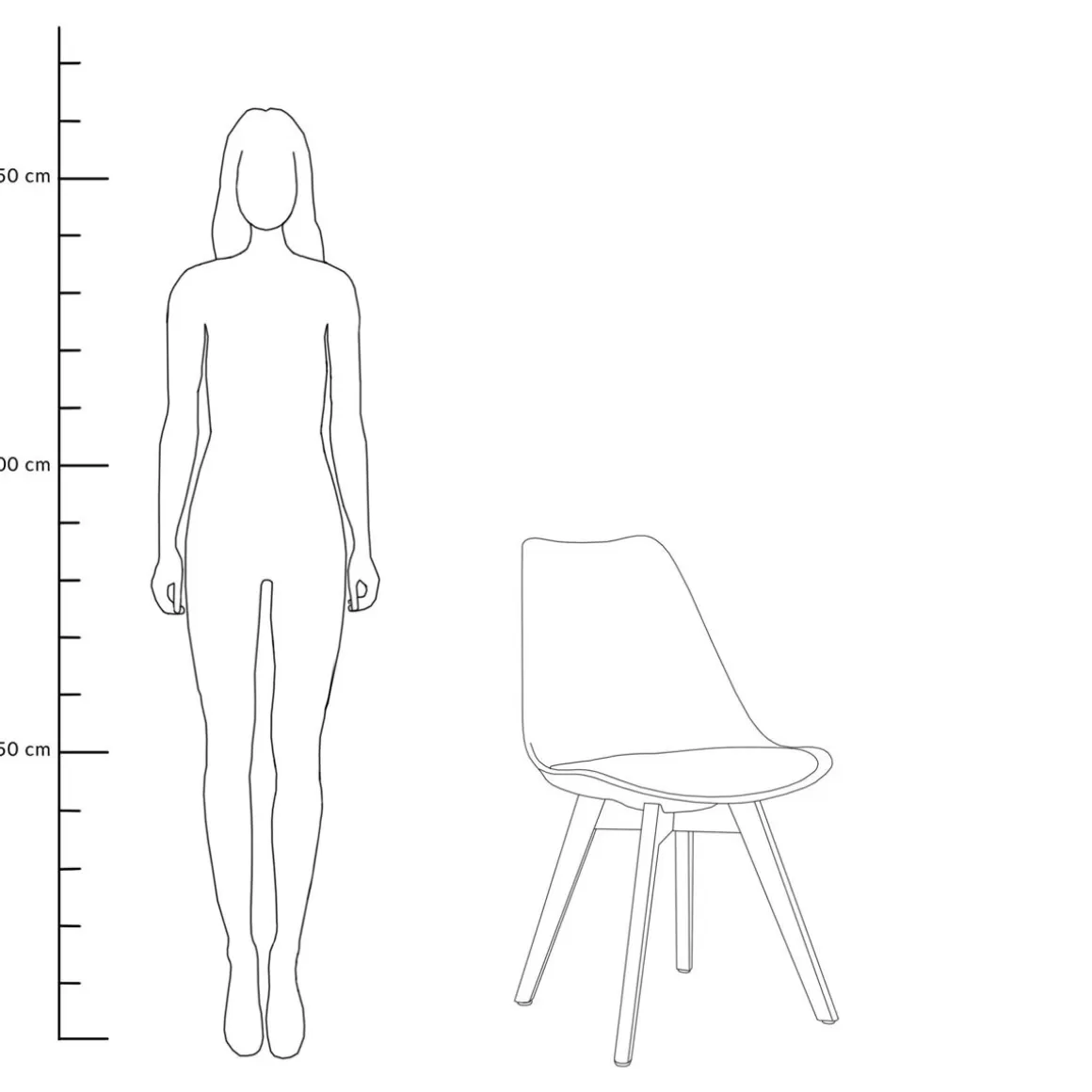 krzeslo_fisco_biale_xx_cm_8.webp HOMLA Krzeslo Fisco Biale 48X56X82 Cm