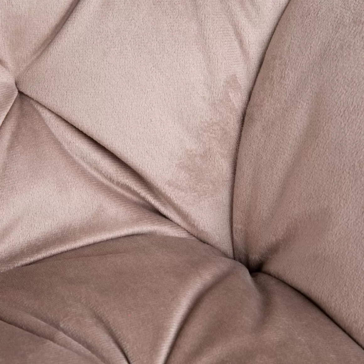 krzeslo_flossi_welurowe_obrotowe_bezowe_xx_cm_4.webp HOMLA Krzeslo Flossi Welurowe Obrotowe Bezowe 57X65X90 Cm