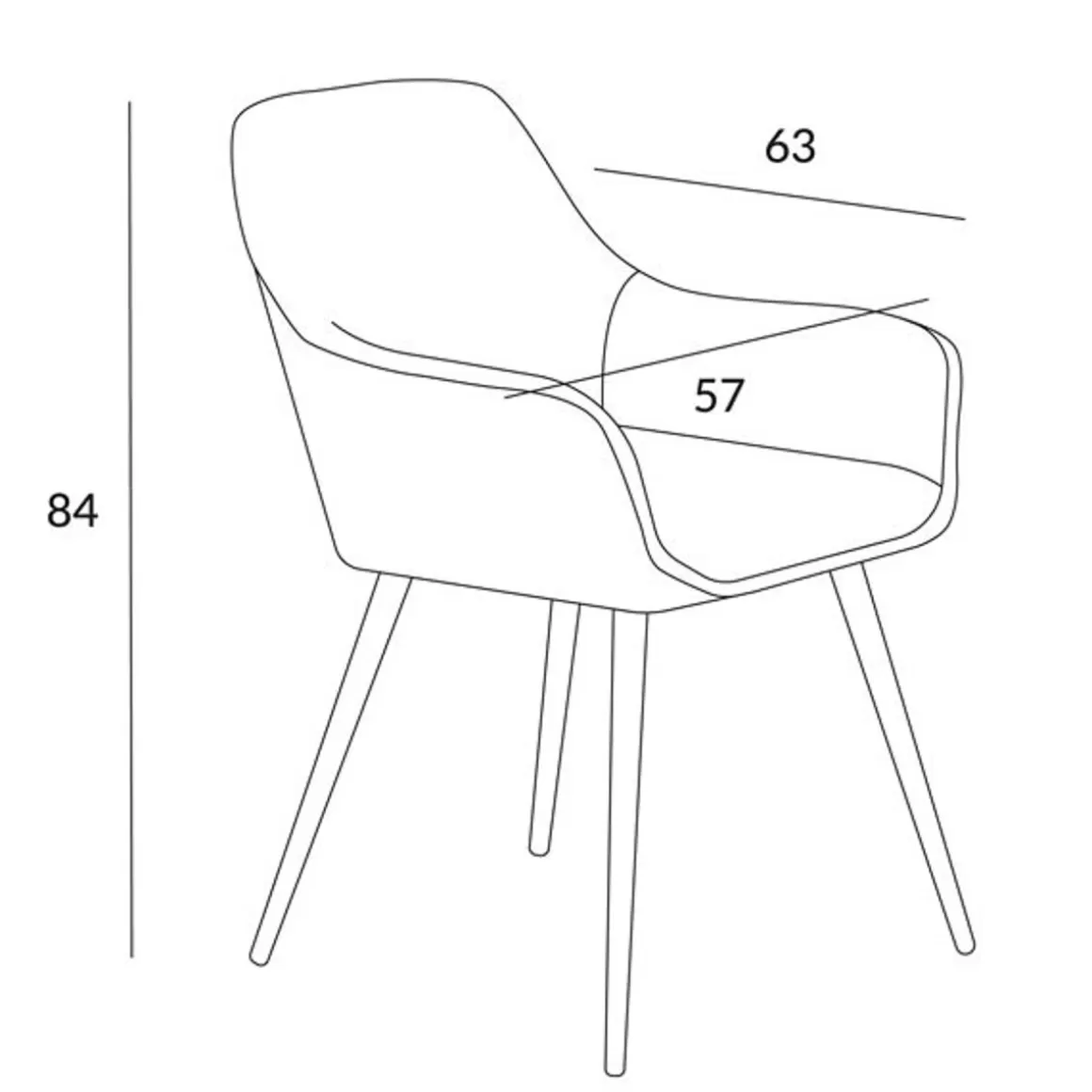 krzeslo_flossi_welurowe_rozowe_xx_cm_8.webp HOMLA Krzeslo Flossi Welurowe Rozowe 57X63X84 Cm