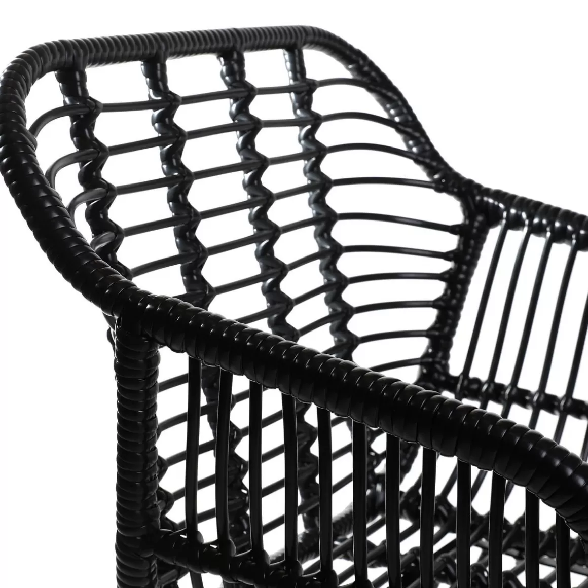 krzeslo_jardin_plecione_czarne_xx_cm_4.webp HOMLA Krzeslo Jardin Plecione Czarne 57X62X81 Cm