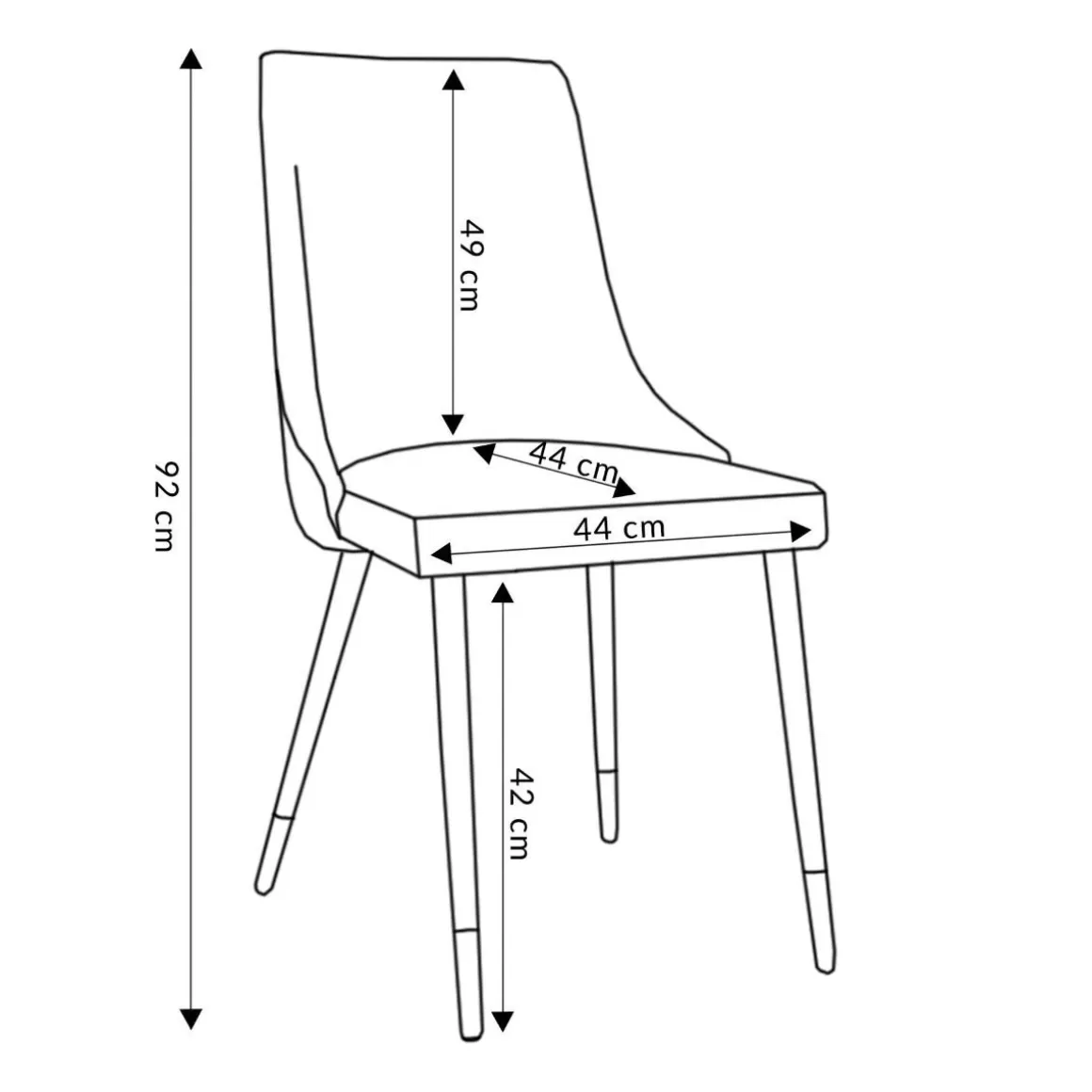krzeslo_logan_welurowe_zielone_xx_cm_9.webp HOMLA Krzeslo Logan Welurowe Zielone 44X44X92 Cm