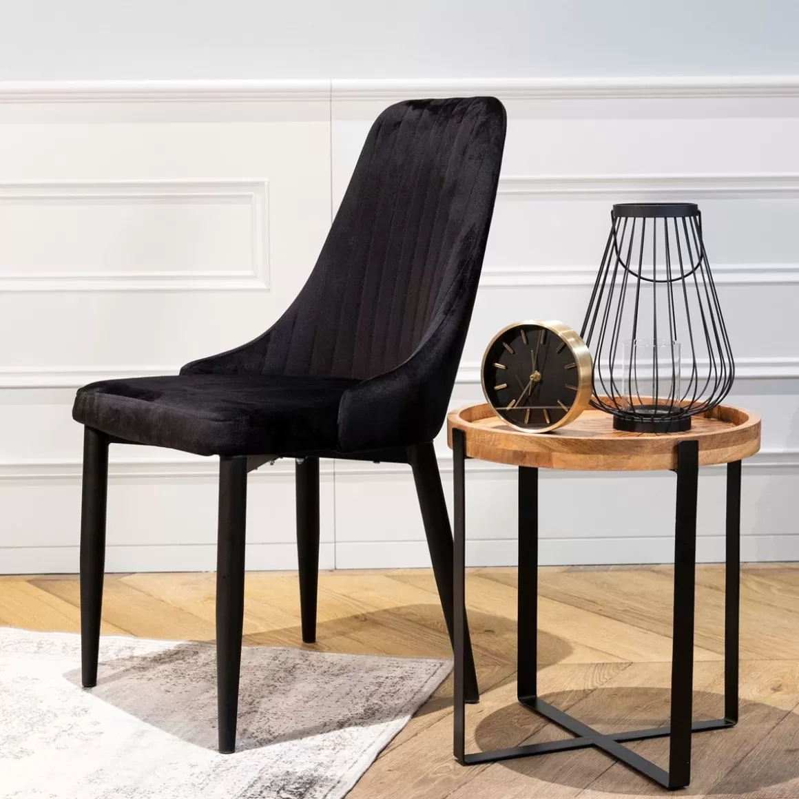 krzeslo_louis_welurowe_czarne_xx_cm_4.webp HOMLA Krzeslo Louis Welurowe Czarne 44X59X88 Cm