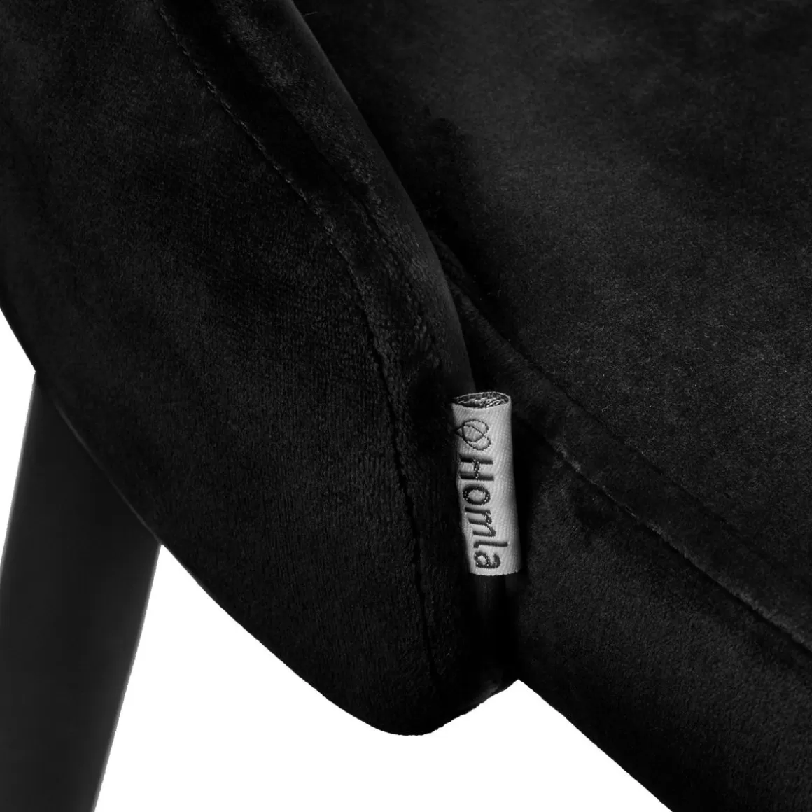 krzeslo_louis_welurowe_czarne_xx_cm_5.webp HOMLA Krzeslo Louis Welurowe Czarne 44X59X88 Cm