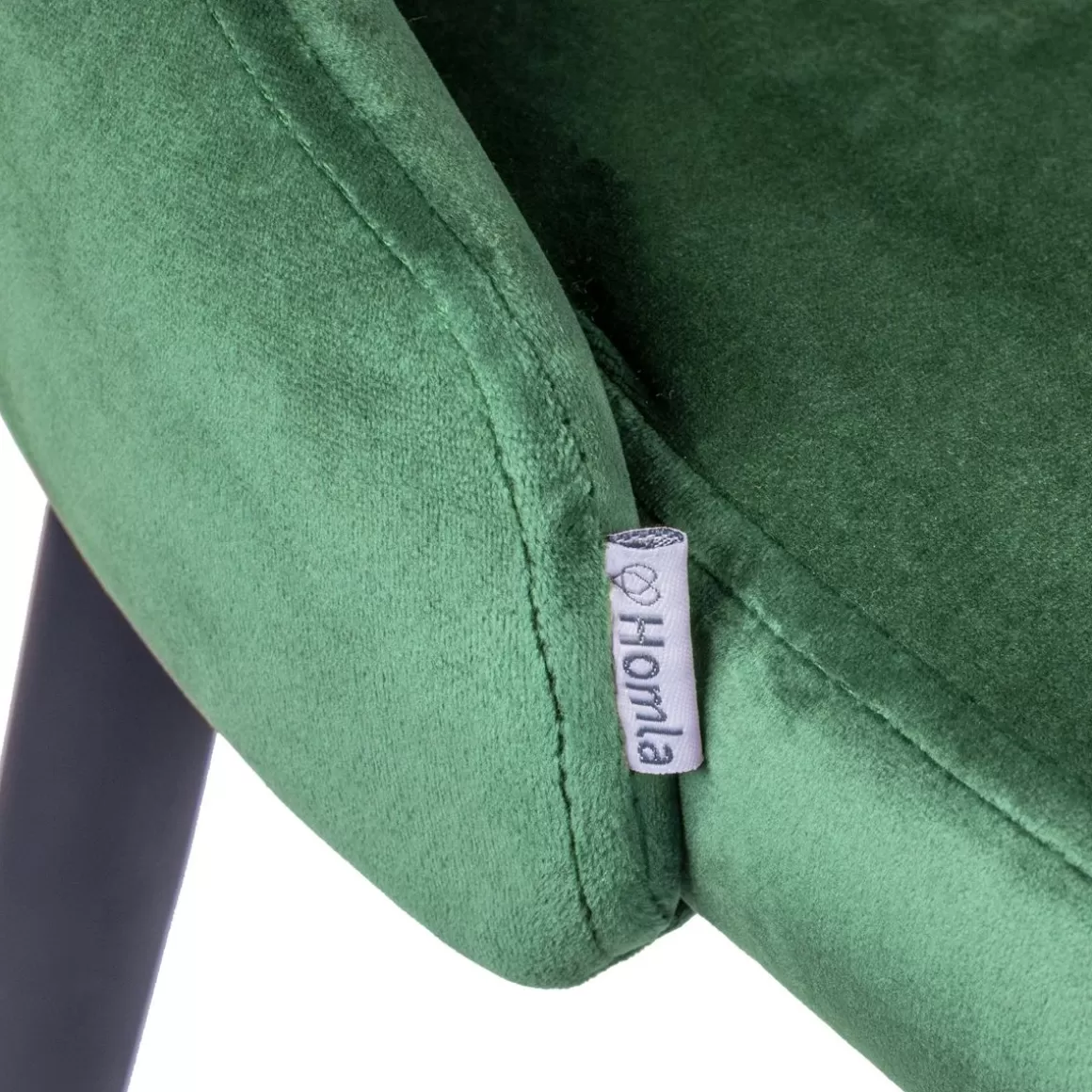 krzeslo_louis_welurowe_zielone_xx_cm_7.webp HOMLA Krzeslo Louis Welurowe Zielone 44X59X88 Cm