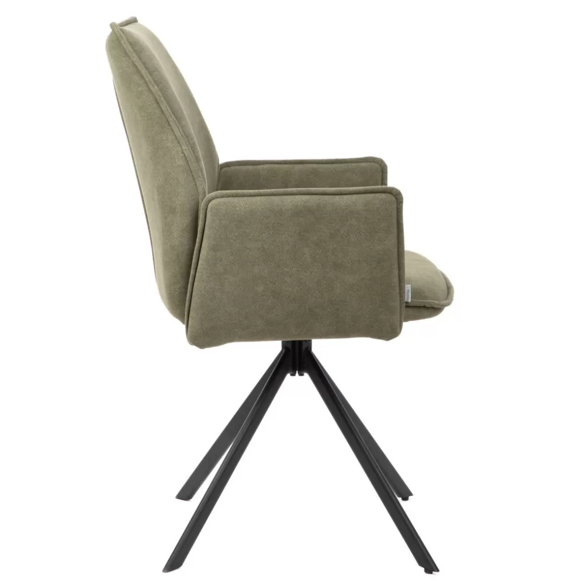 HOMLA Krzeslo Lugro Obrotowe Zielone 56X60X82 Cm