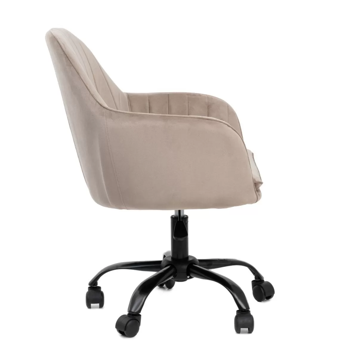 krzeslo_teill_welurowe_obrotowe_bezowe_xxcm_3.webp HOMLA Krzeslo Teill Welurowe Obrotowe Bezowe 55X55X90Cm