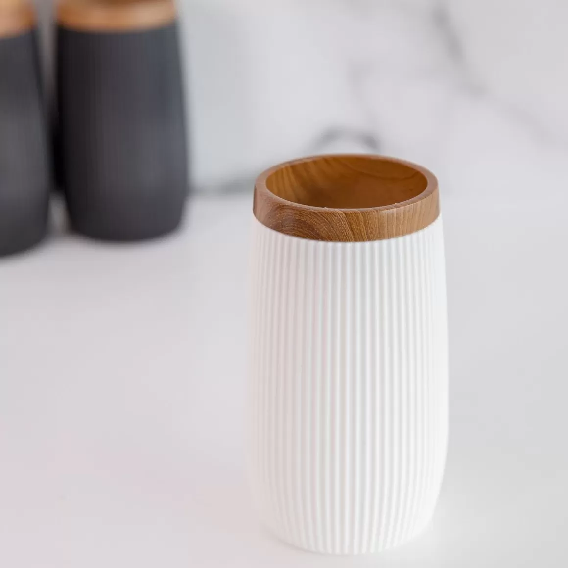 HOMLA Kubek Lazienkowy Diall 6,5X6,5X12 Cm