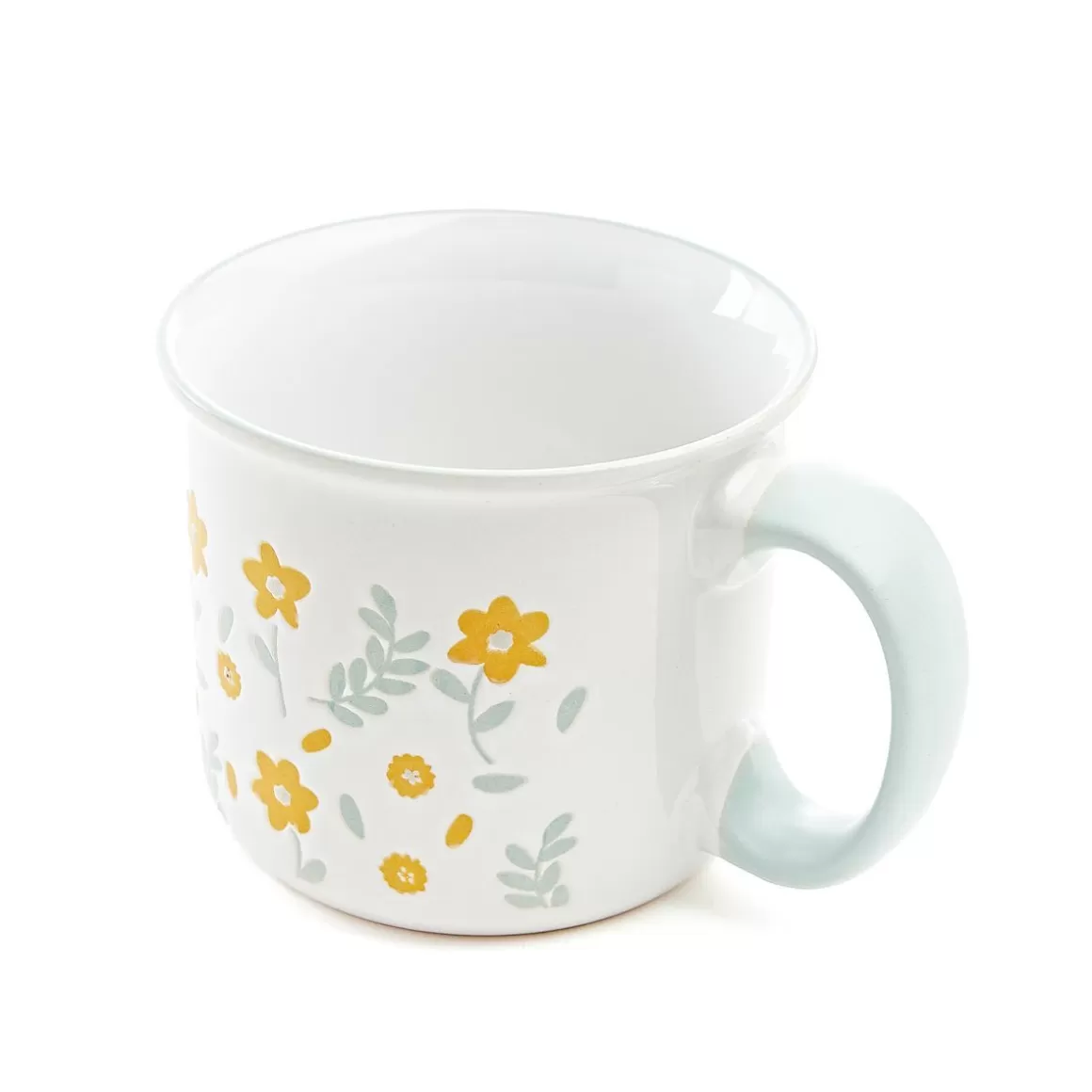 HOMLA Kubek Tulina W Zolte Kwiaty 0,45 L