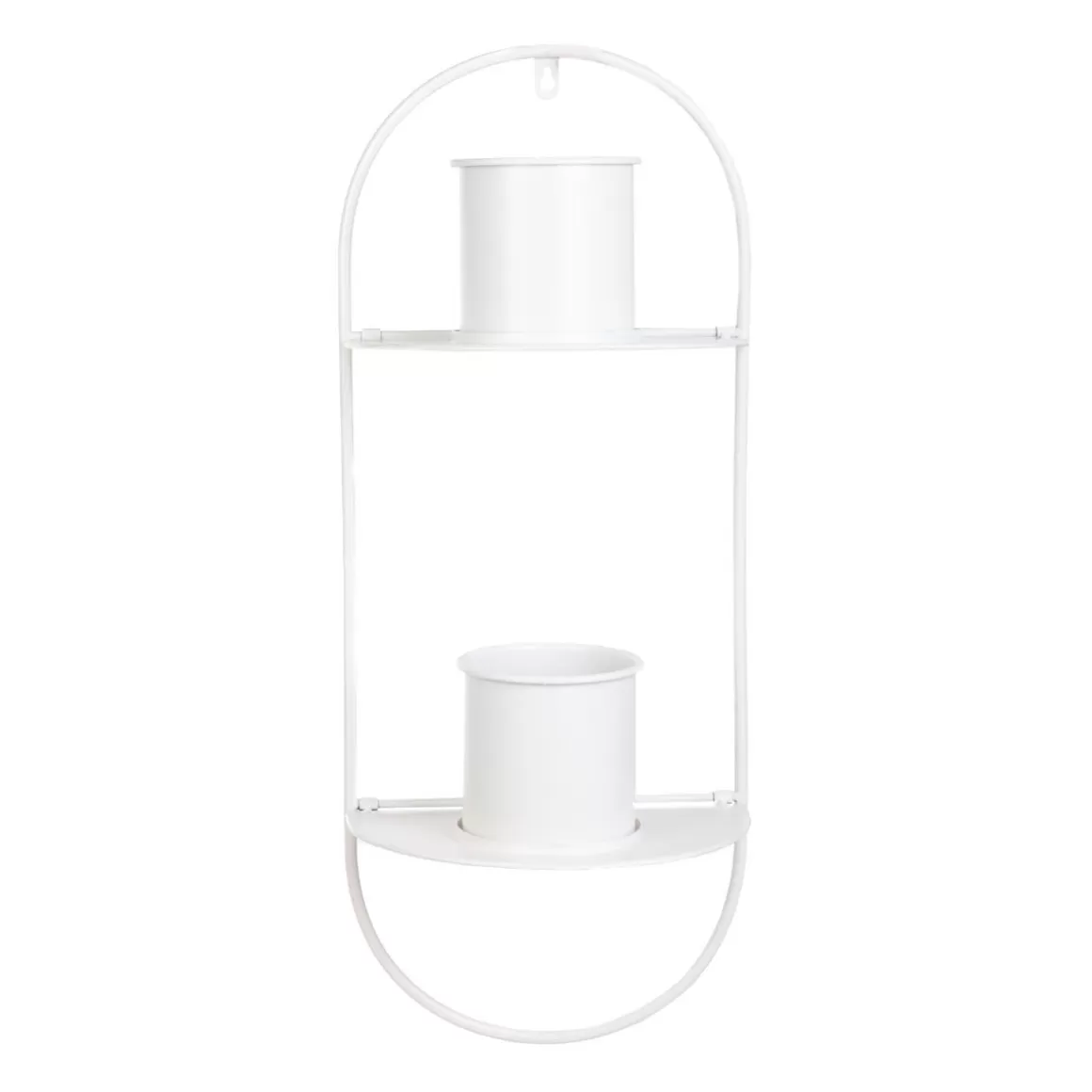 HOMLA Kwietnik Roh Wiszacy Ecru 26X16X65 Cm