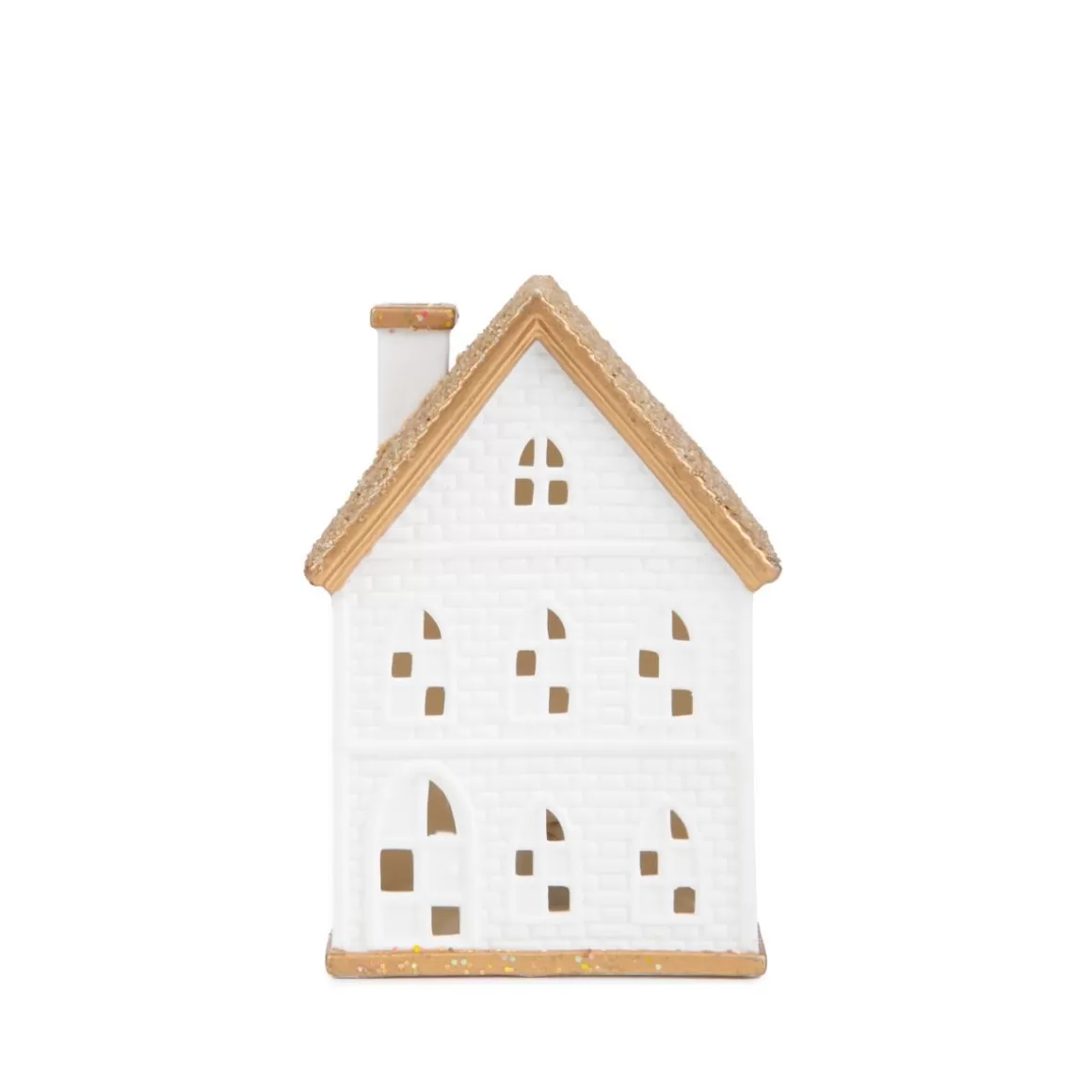 HOMLA Lampion Coro Z Brokatowym Dachem 6,8X6,5X10 Cm