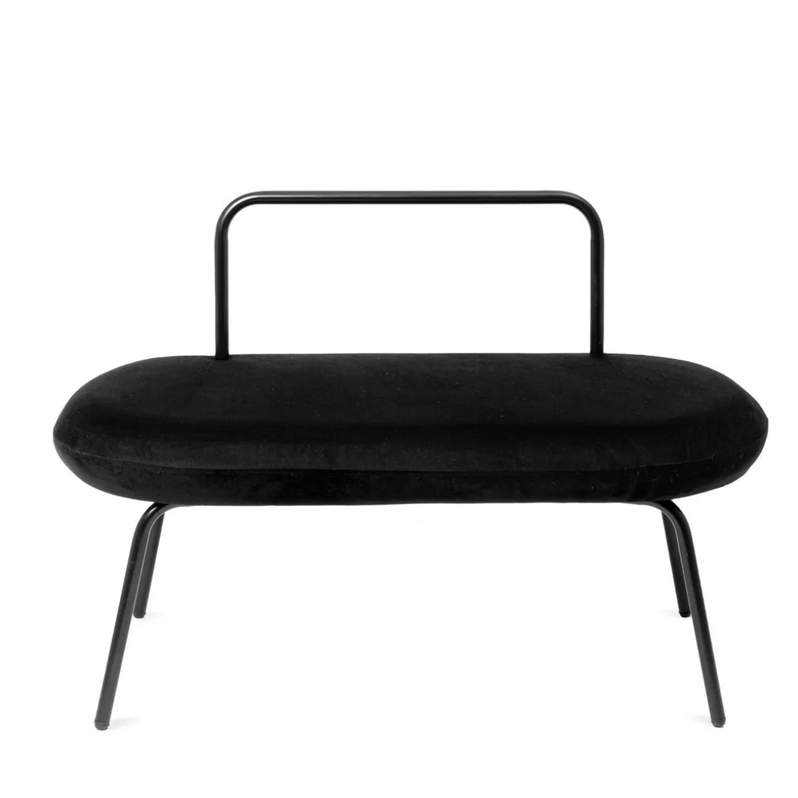 lawka_ina_welurowa_czarna_xx_cm_2.webp HOMLA Lawka Ina Welurowa Czarna 95X45X61 Cm