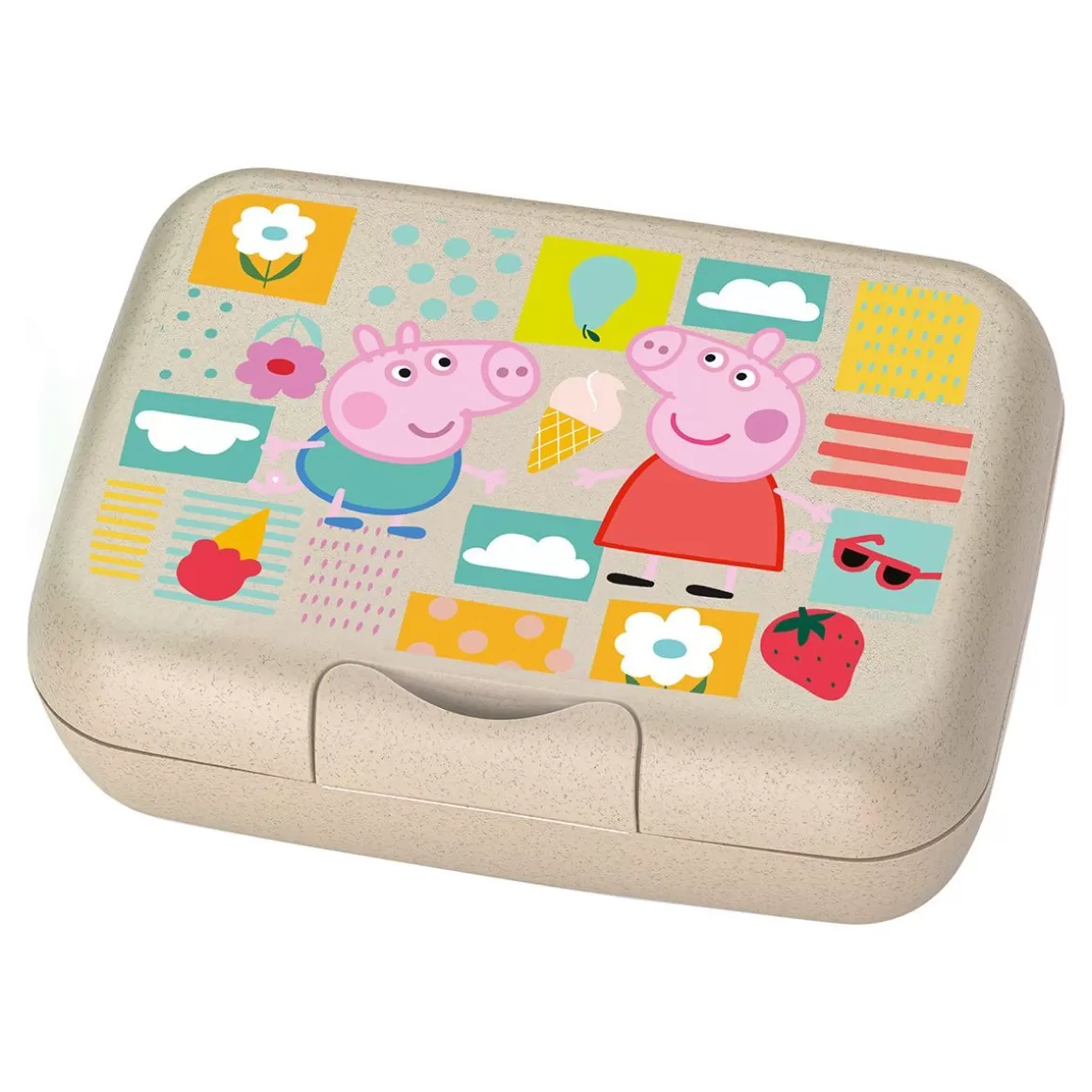 KOZIOL Lunchbox Candy L Peppa Pig Swinka Peppa 19X13,5X7 Cm