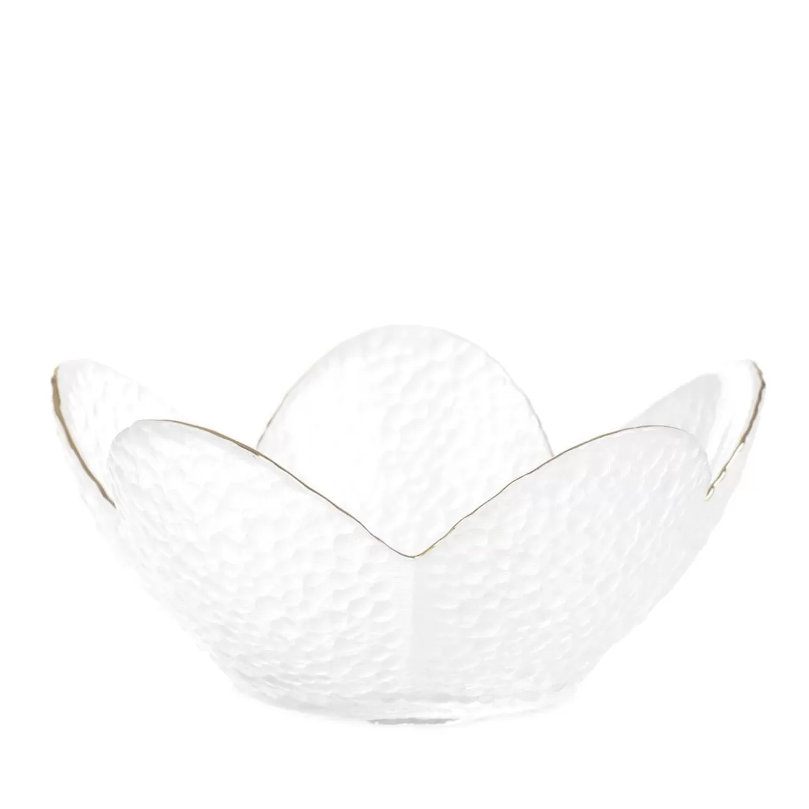 HOMLA Miseczka Livel Kwiat Ze Zlotym Rantem L 16X7 Cm