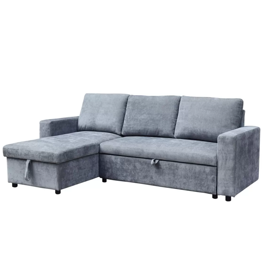 HOMLA Naroznik Virev Naroznik Uniwersalny Z Funkcja Spania Ciemnoszary 215X76X85 Cm