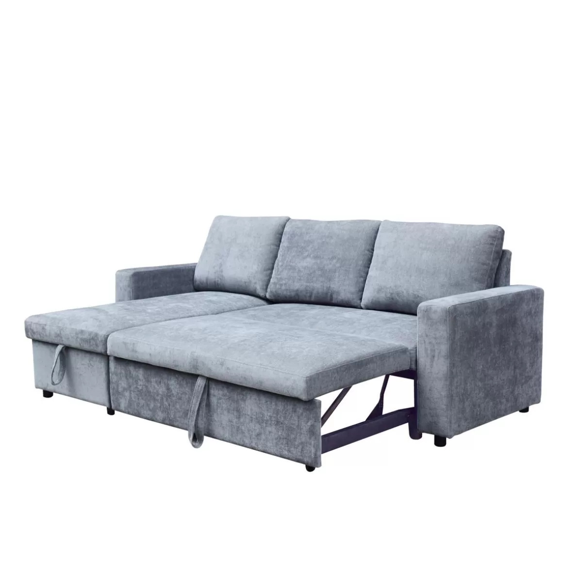 HOMLA Naroznik Virev Naroznik Uniwersalny Z Funkcja Spania Ciemnoszary 215X76X85 Cm