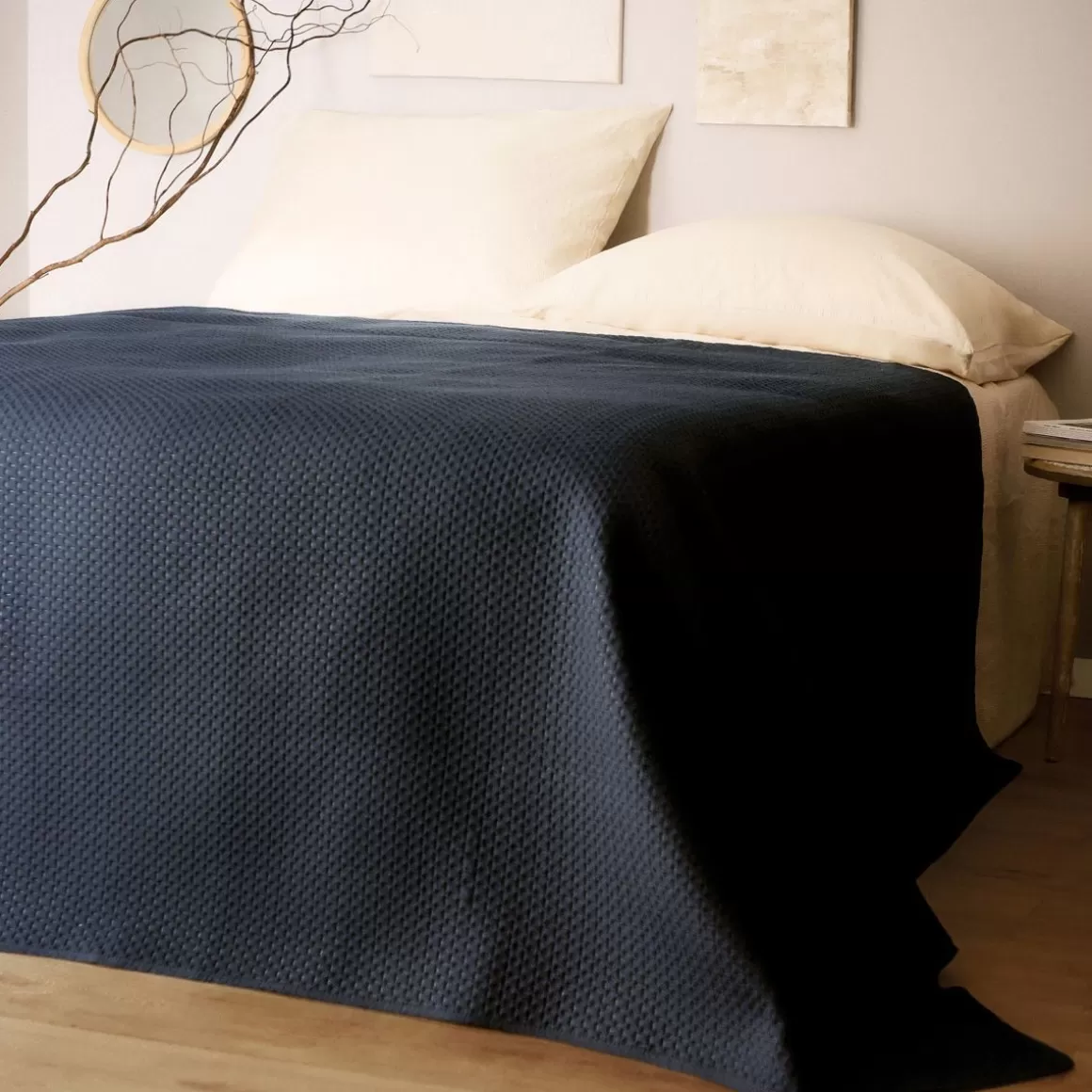 HOMLA Narzuta Zemi New Granatowa 200X220 Cm