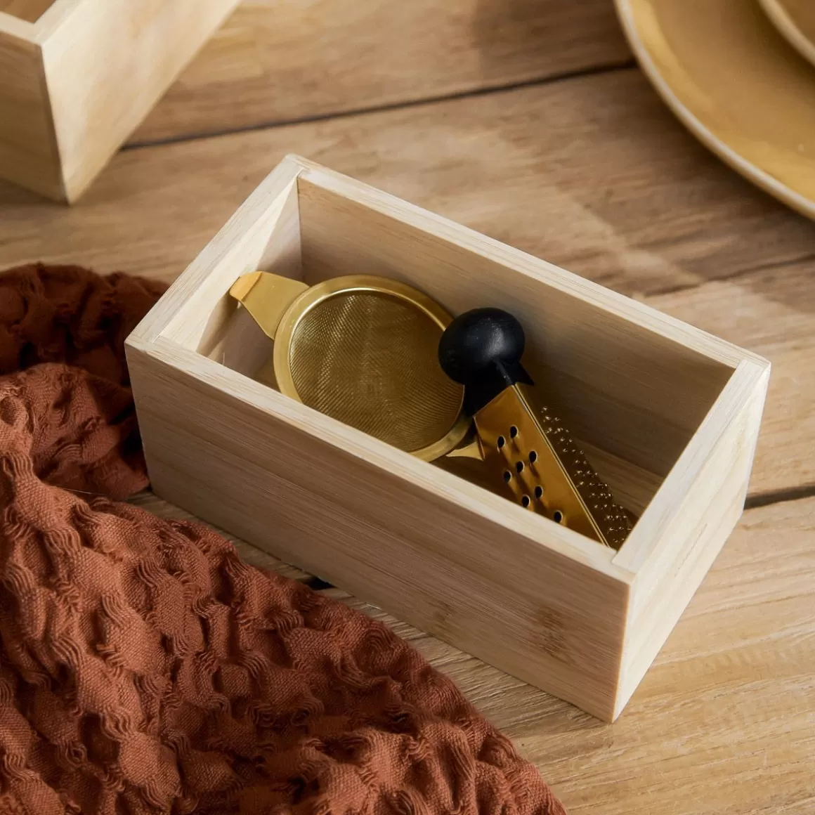 HOMLA Organizer Bambou Kuchenny S 15X8 Cm