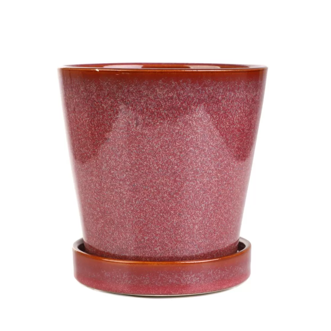 HOMLA Oslonka Na Doniczke Maya Z Podstawka Marsala 13,6X13,6X13,6 Cm