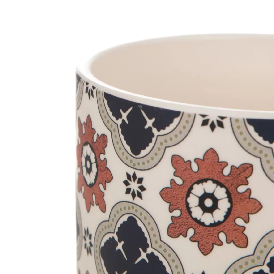 HOMLA Oslonka Na Doniczke Storia We Wzor Azulejo 13X13X11 Cm