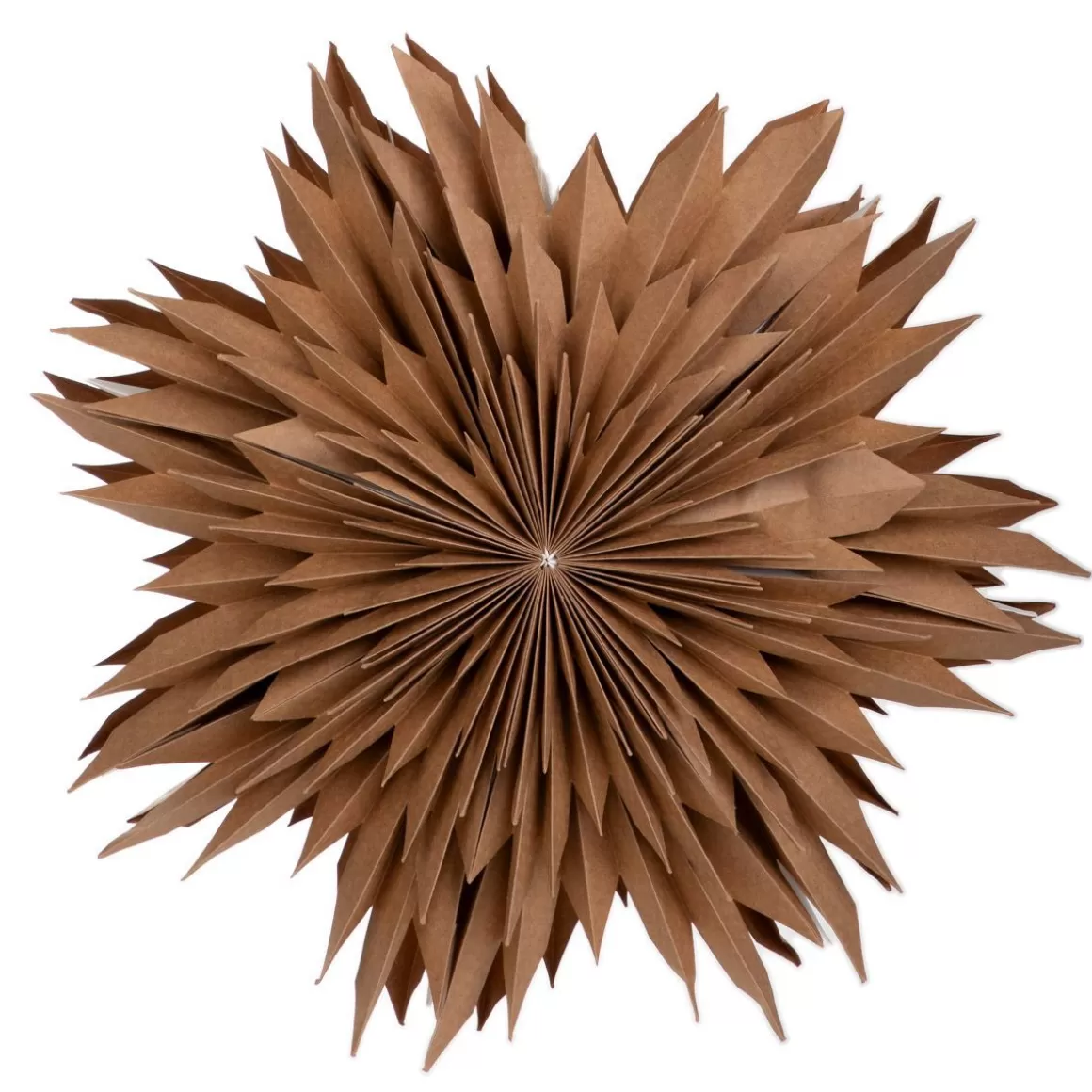 HOMLA Ozdoba Papierowa Z Ledem Shallow Naturalna 50 Cm