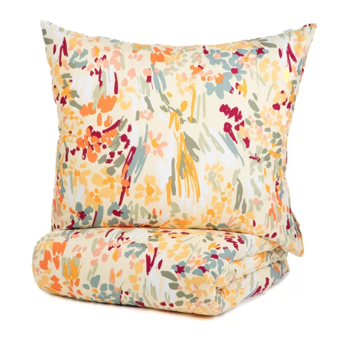 HOMLA Pościel Ancana Z Mikrofibry W Kwiaty 160X200 Cm