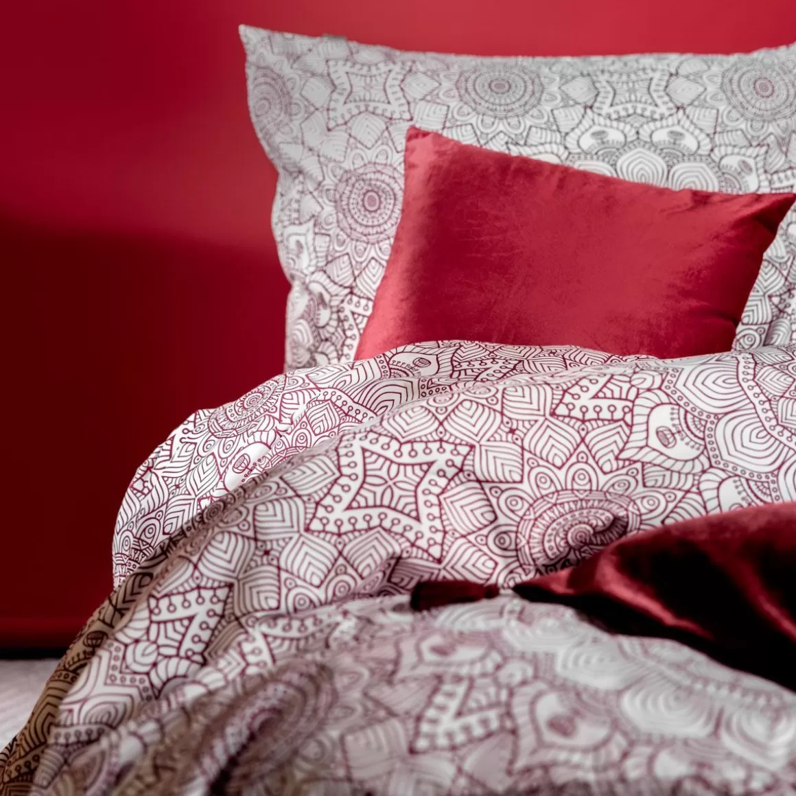 HOMLA Pościel Calloway Z Mikrofibry Wzor 200X220 Cm