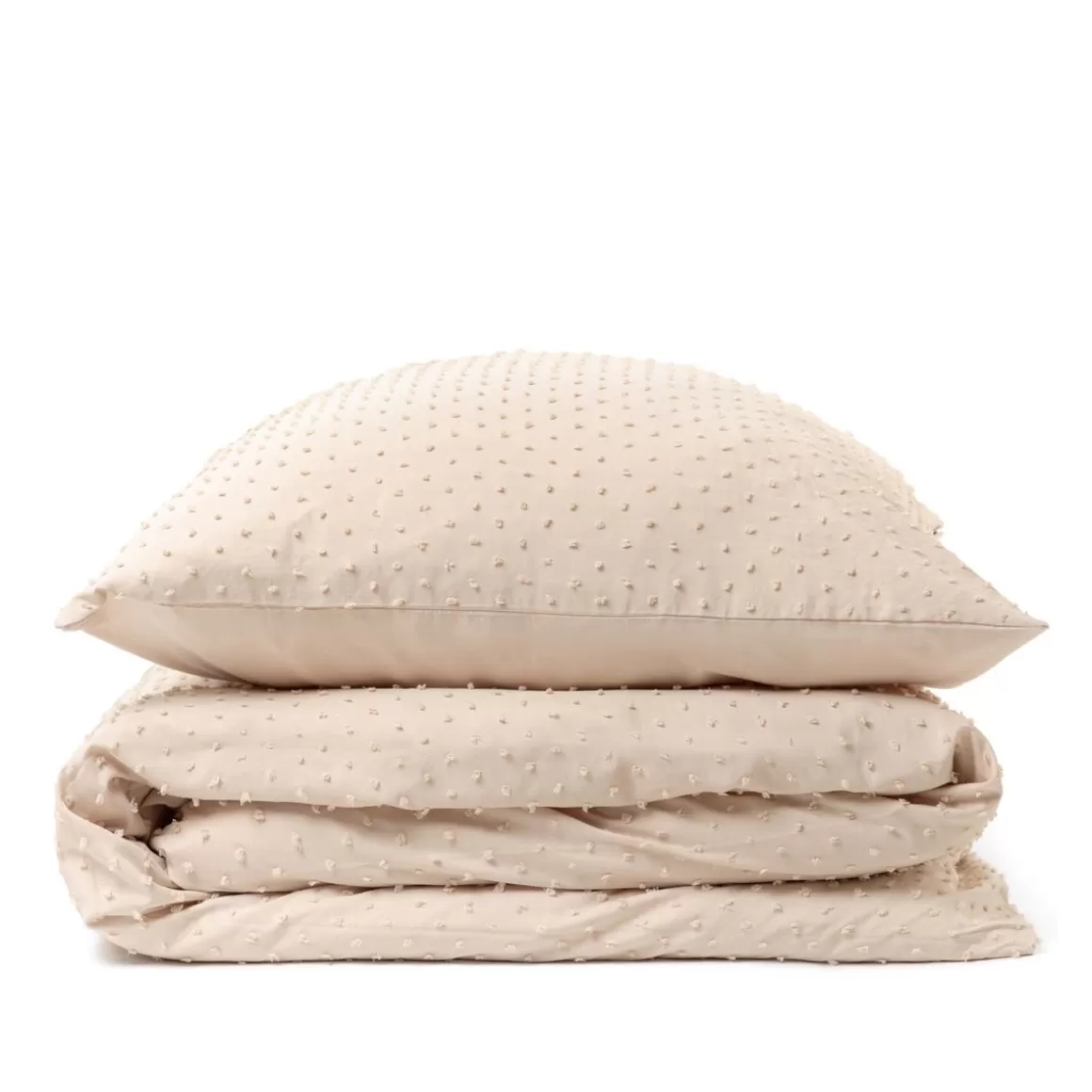 HOMLA Pościel Doti Z Mikrofibry Bezowa 160X200 Cm