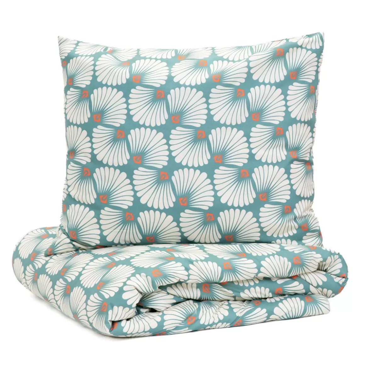 HOMLA Pościel Laurlin Z Mikrofibry Turkusowa 200X220 Cm